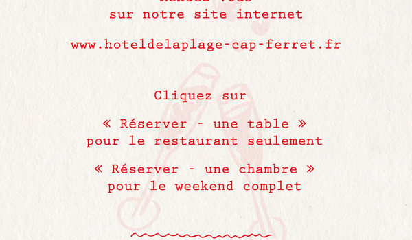 LA SAINT VALENTIN À L'HOTEL DE LA PLAGE